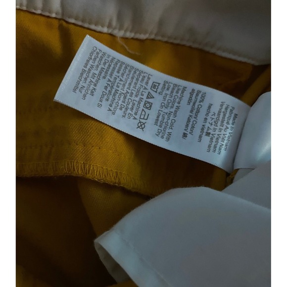 J. Crew Womens Size 8 Gold-Toned Twill‎ Shorts - Picture 4 of 4